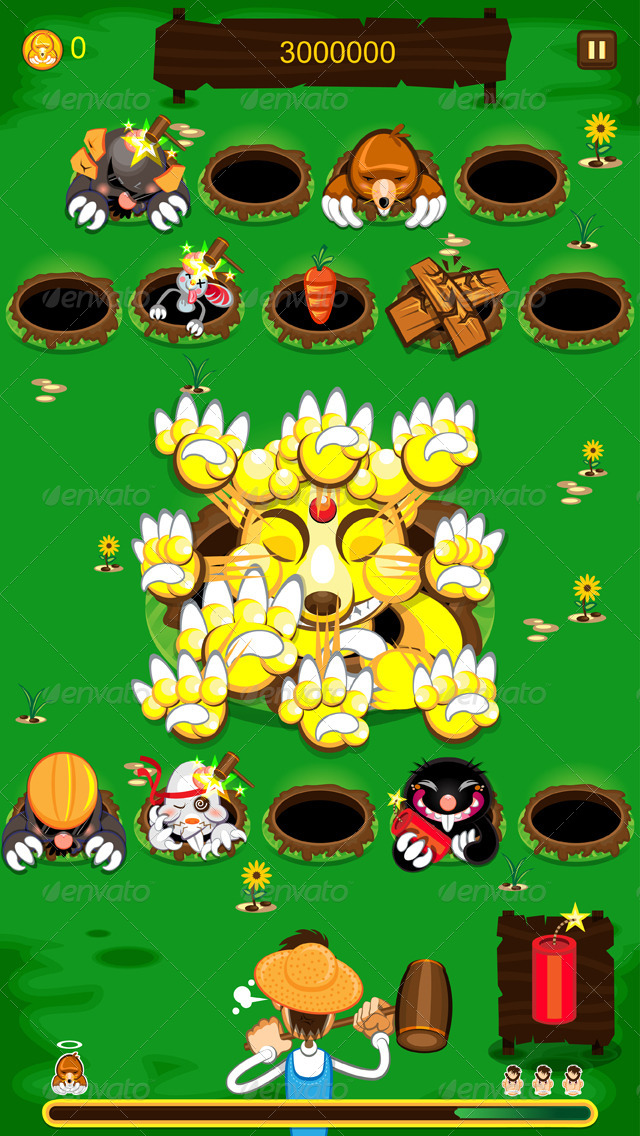 Holy Moley Game Pack Bundle Set by escova GraphicRiver